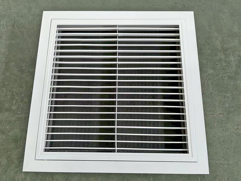 鋁合金門鉸式單層百葉回風(fēng)口